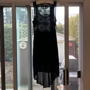 NWT DEX black midi Dress.